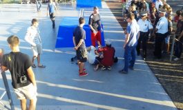 Accidentare oribilă la un concurs de skateboarding, în Parcul Viva (foto)