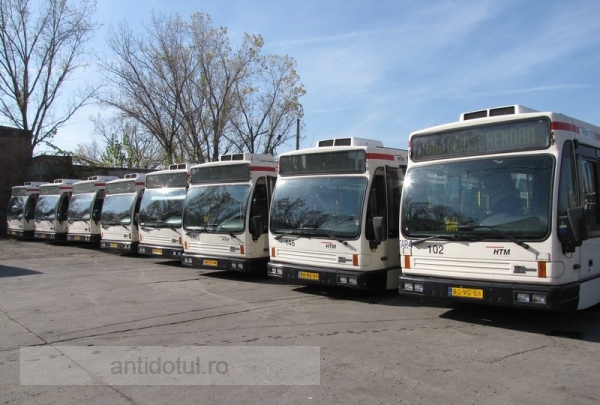 Autobuzele olandeze au fost învinse de birocrația românească