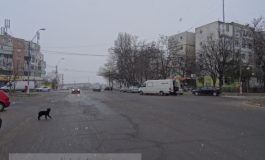 Ninge în martie, în Galați. Mulți șoferi au trecut deja la cauciucurile de vară