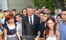 Turneul electoral al lui Iohannis trece prin Galați